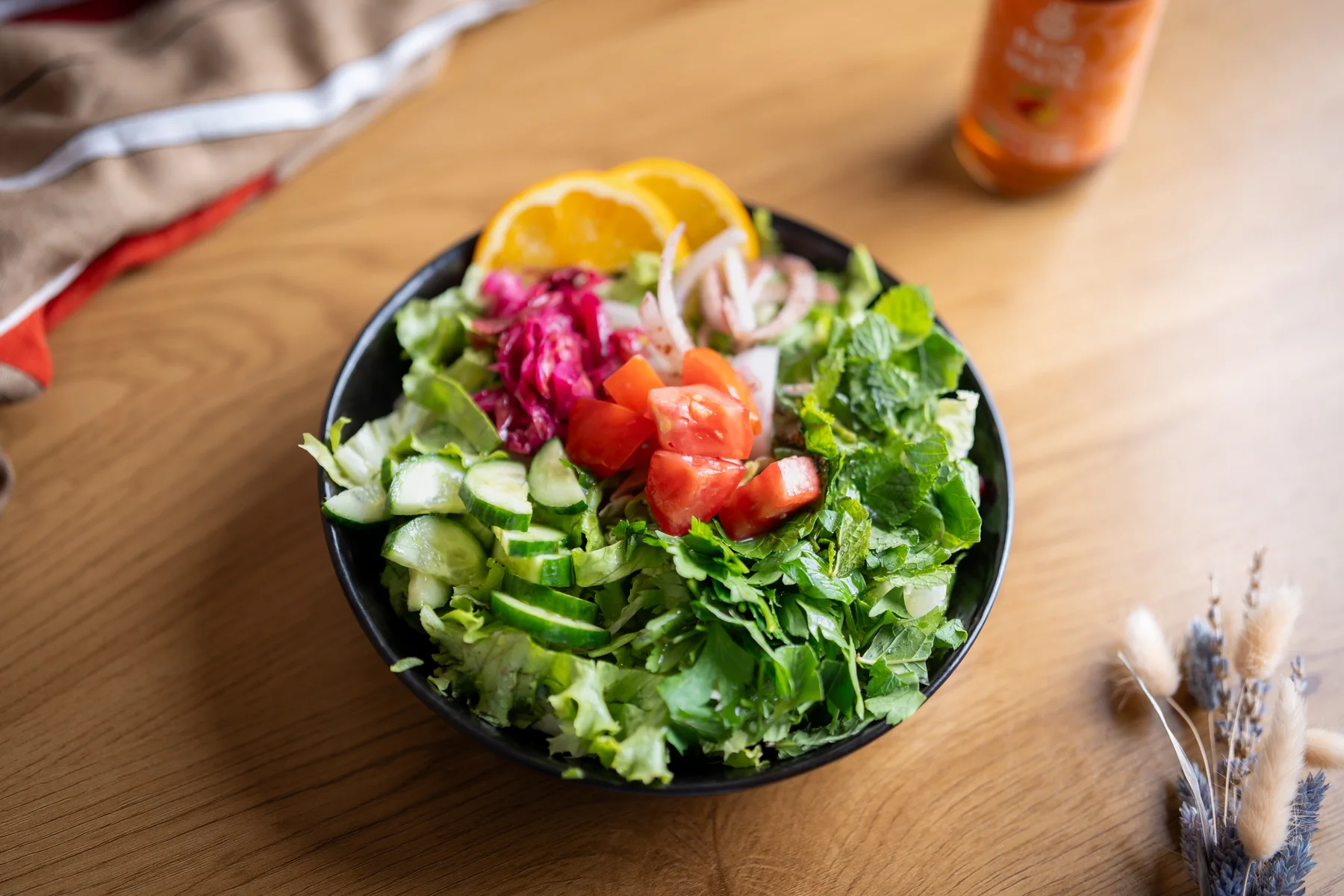 Salade fraîche chez Palmyre